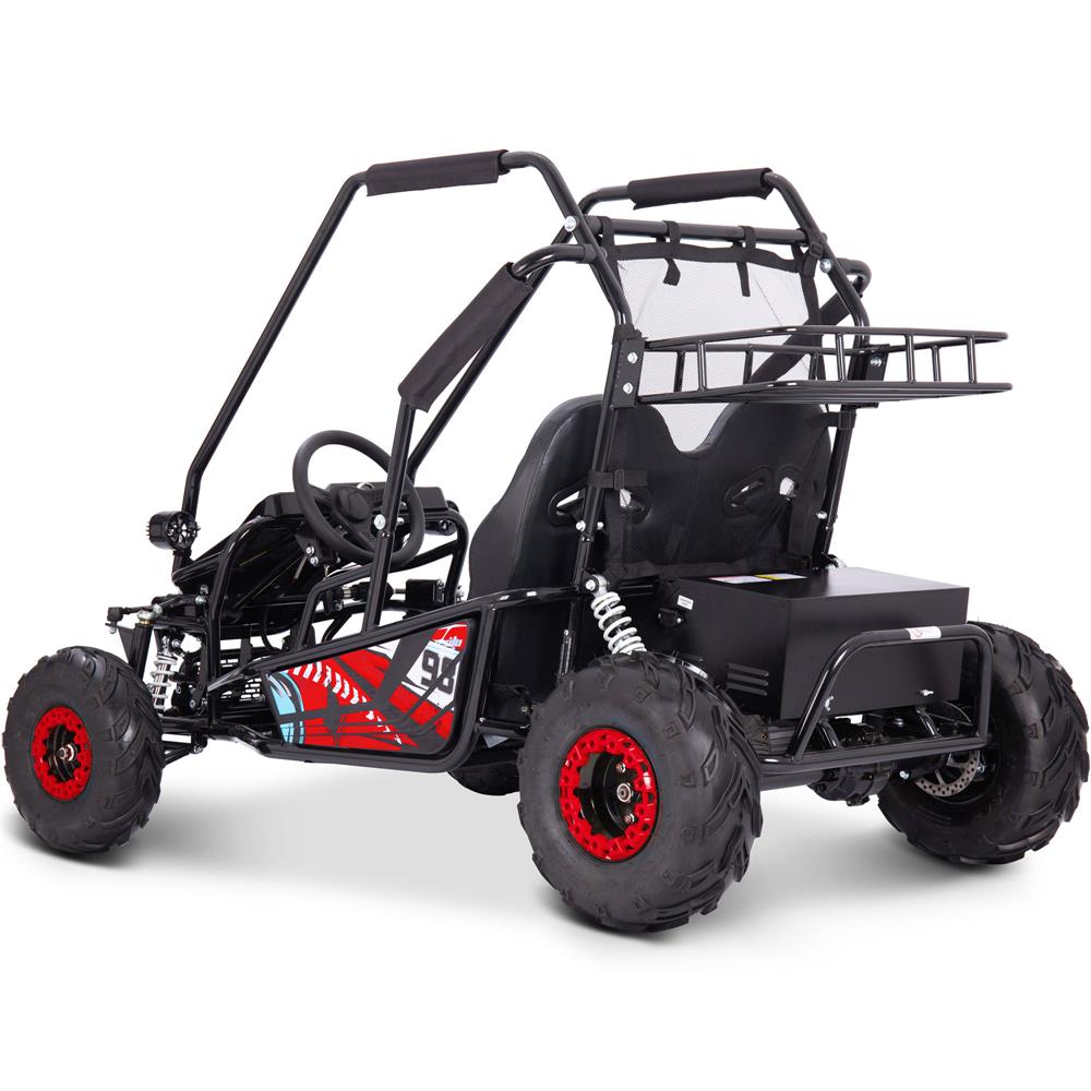 MotoTec Mud XL 2000W Electric Go Kart Full Suspension