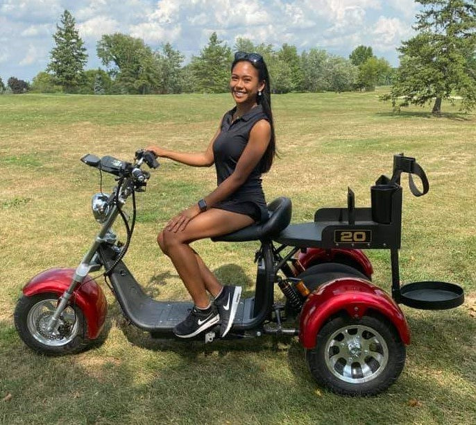 3-Wheel Rebel Golf Scooter (Extended Range)