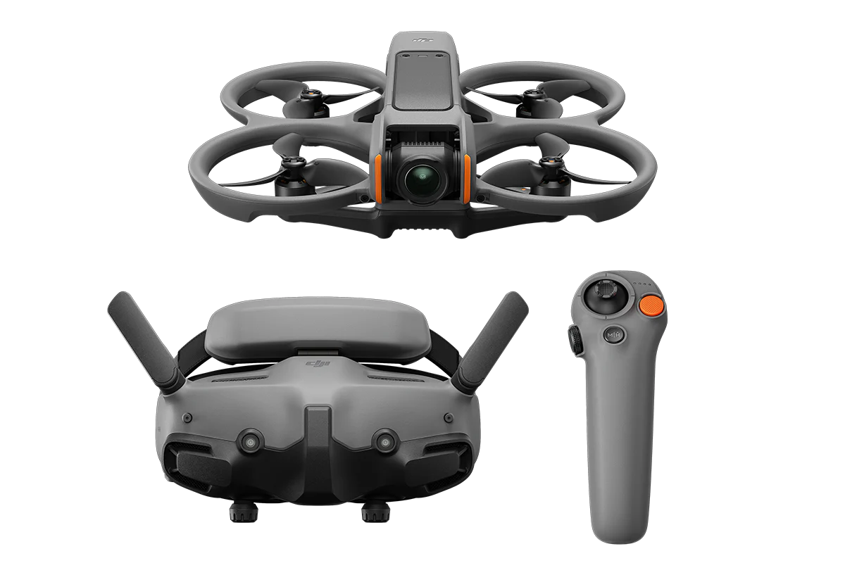 DJI Avata 2 Fly More Combo Single Battery - Includes Goggles 3 and RC Motion 3