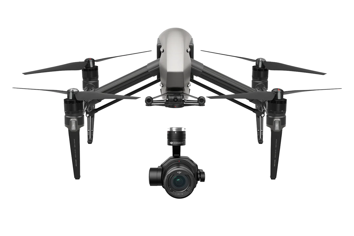 DJI Inspire 2 Advanced Combo with Zenmuse X7, Apple ProRes, CinemaDNG Licenses