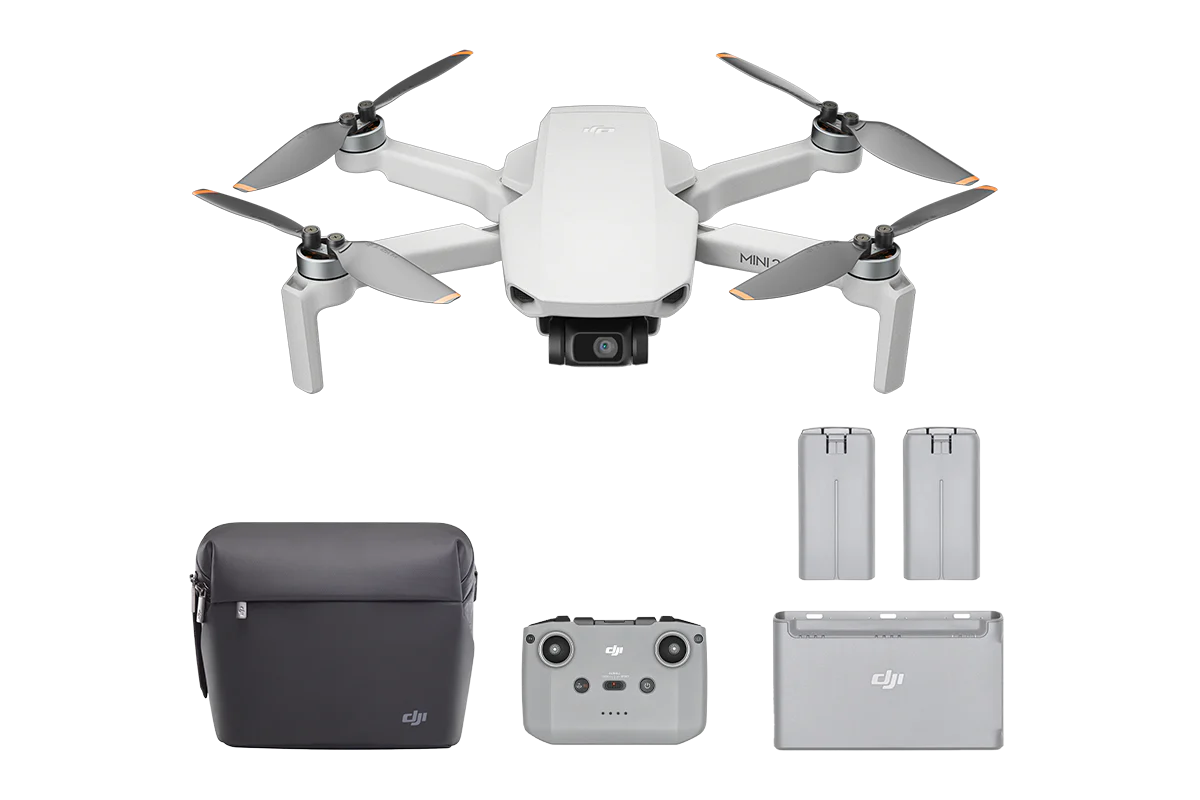 DJI Mini 2 SE Fly More Combo Camera Drone 31-min Under 249 g Extra Batteries