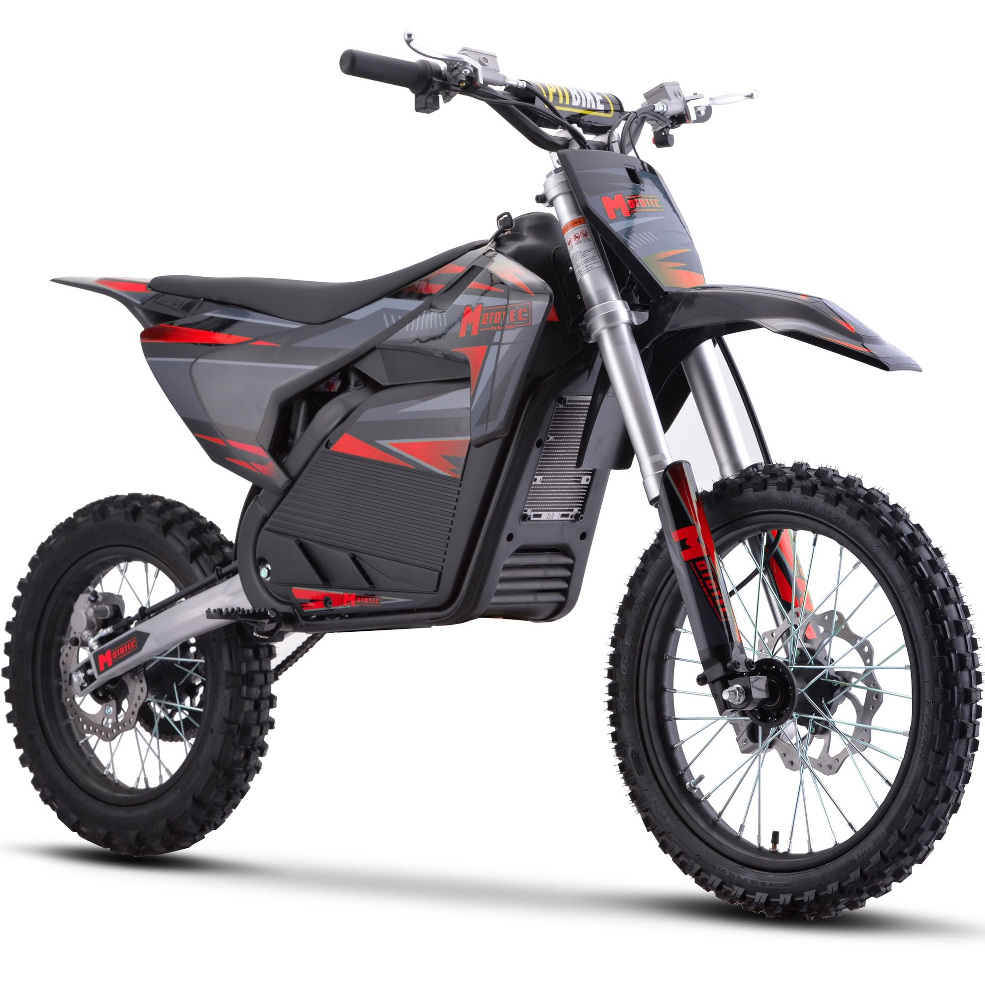 MotoTec 72V Pro Electric Dirt Bike 5000W Lithium Blue