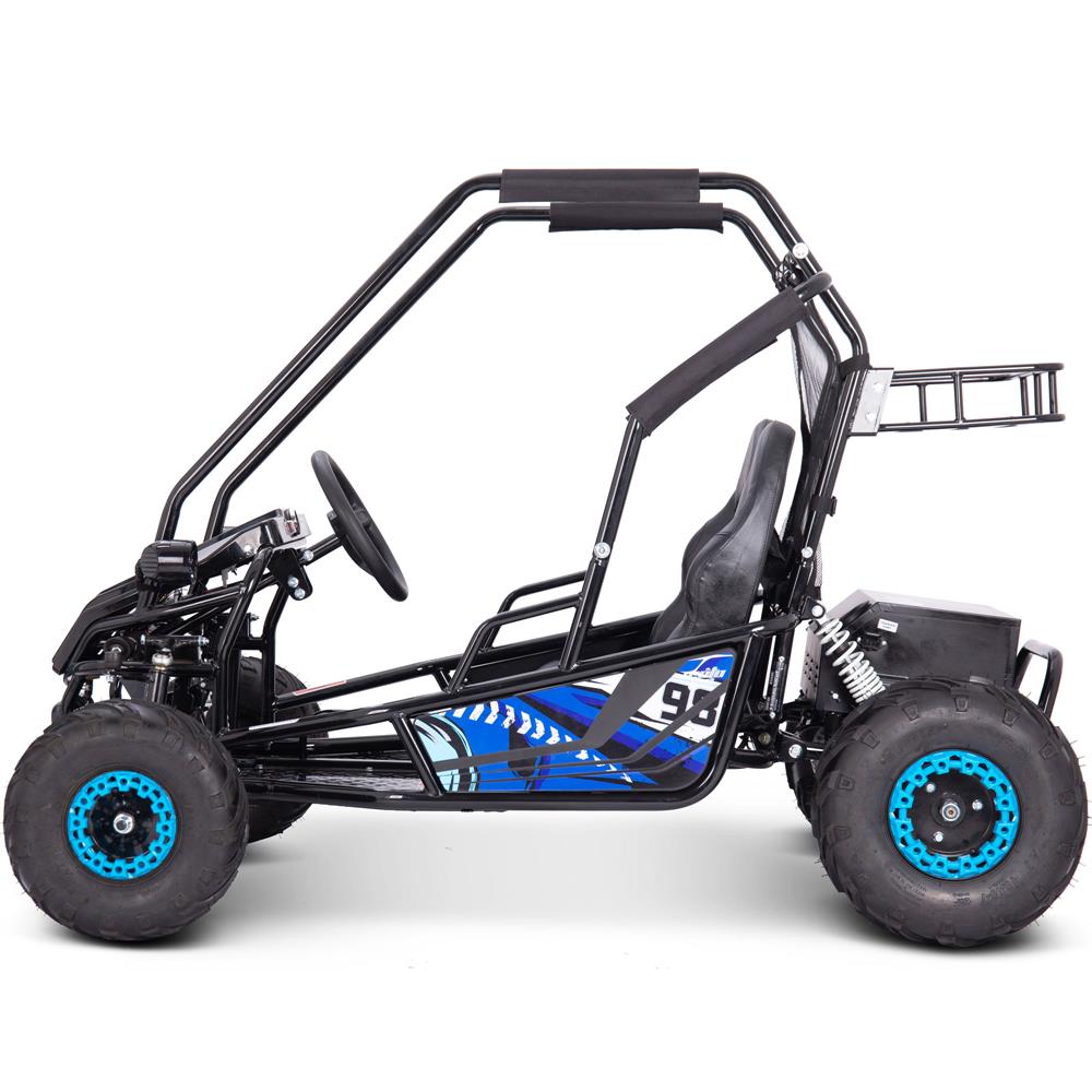 MotoTec Mud Monster XL 2000W Electric Go Kart Full Suspension