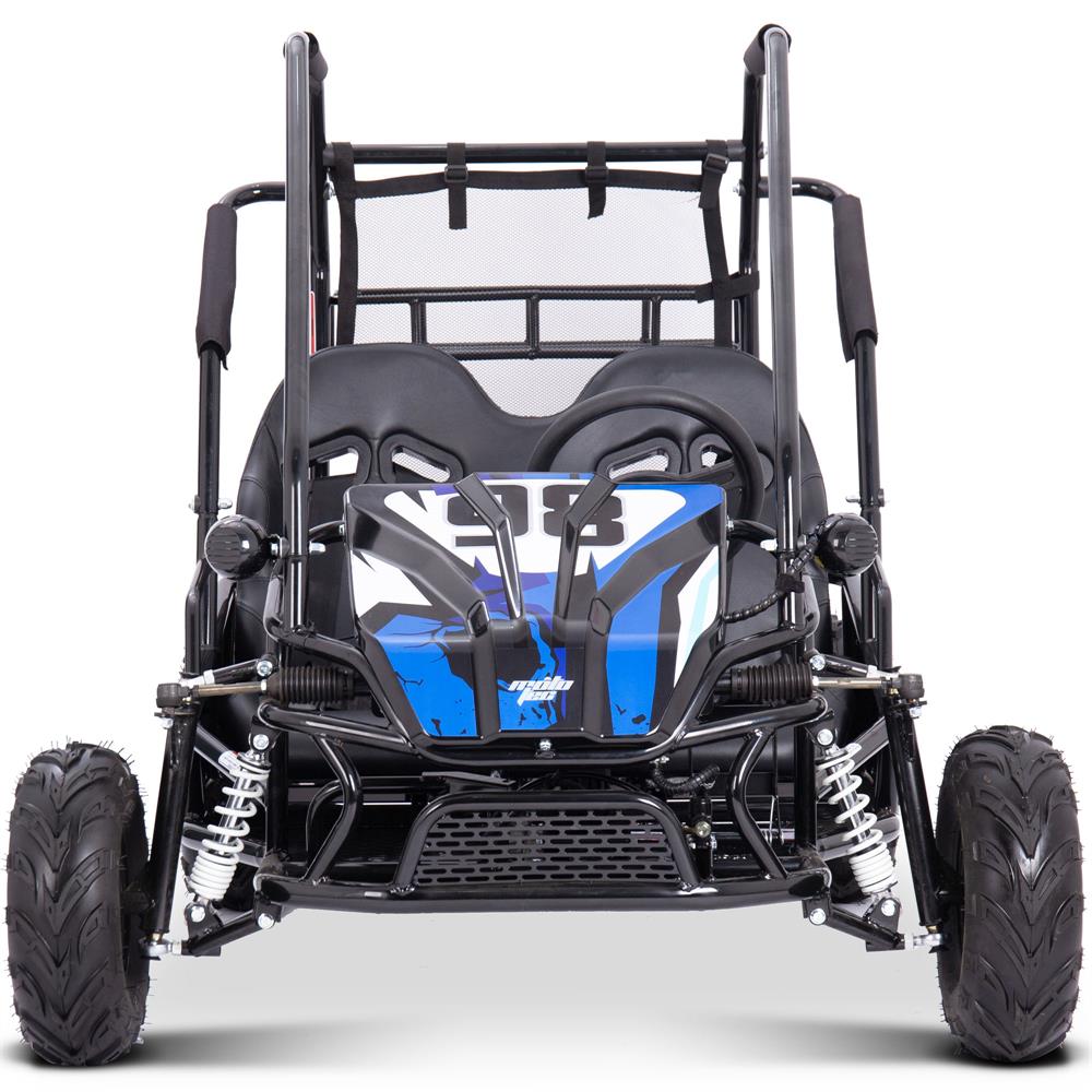 MotoTec Mud Monster XL 2000W Electric Go Kart Full Suspension