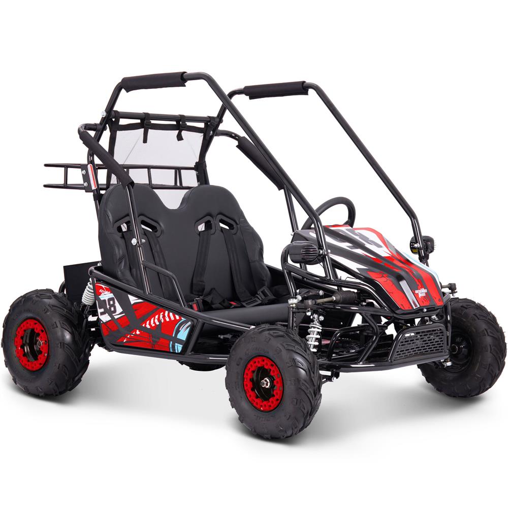 MotoTec Mud Monster XL 2000W Electric Go Kart Full Suspension