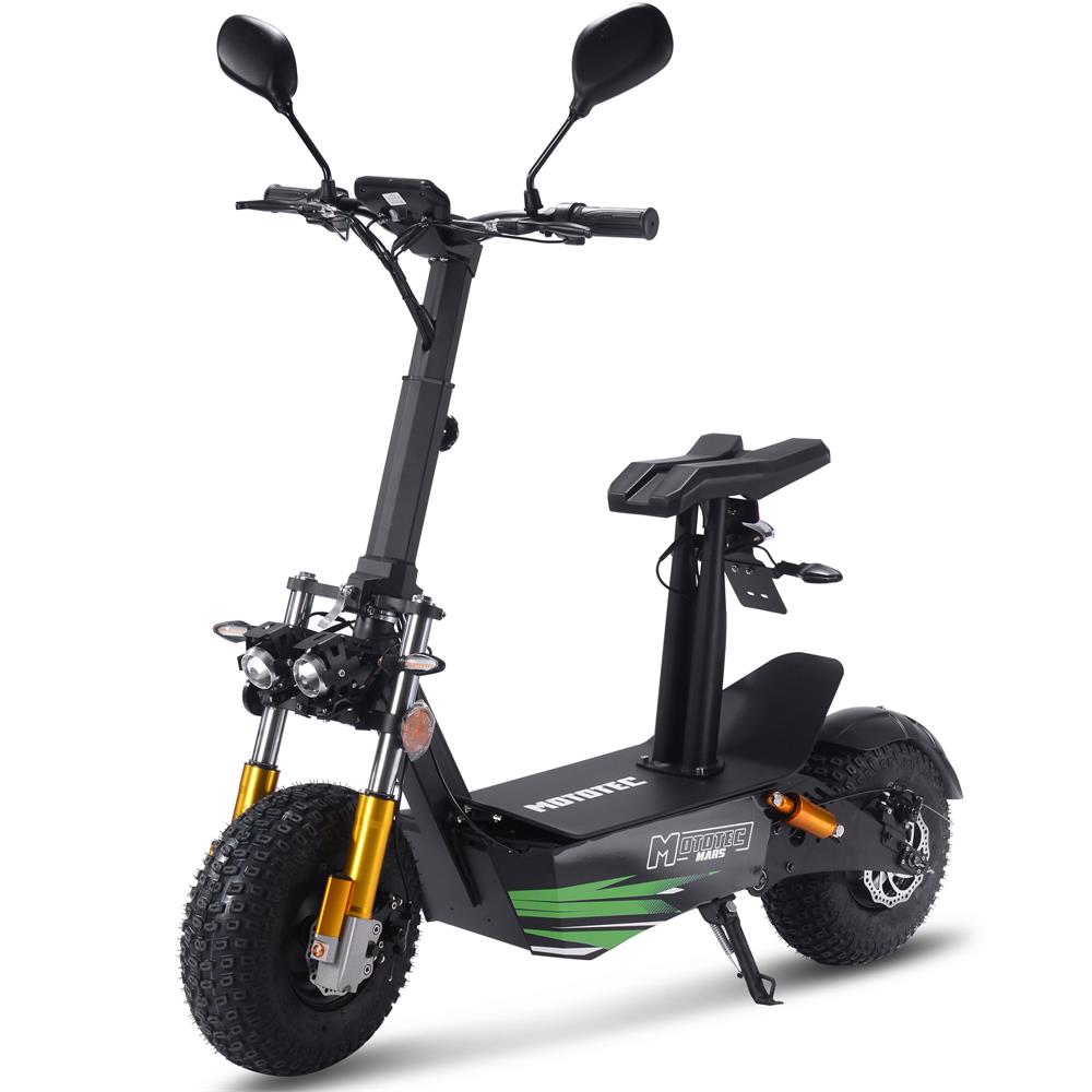 MotoTec Mars 60V 3500W Lithium Electric Scooter