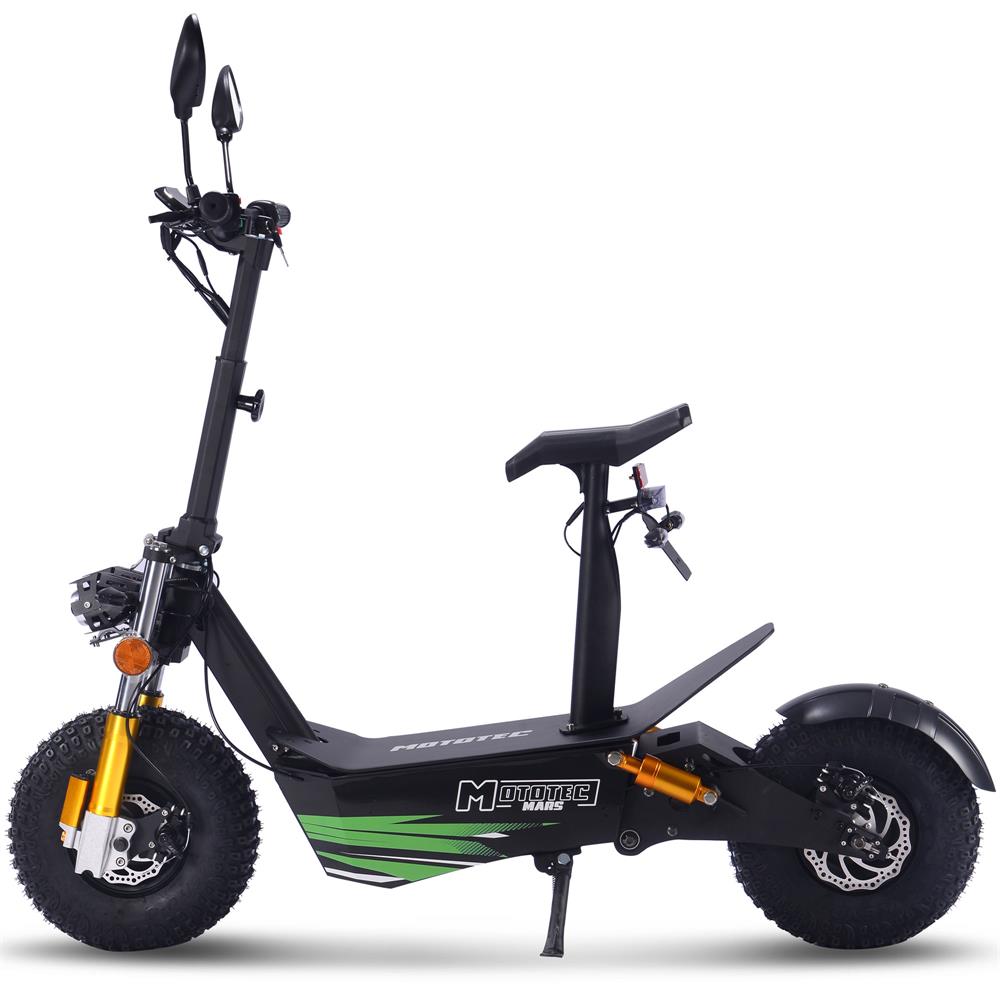 MotoTec Mars 60V 3500W Lithium Electric Scooter