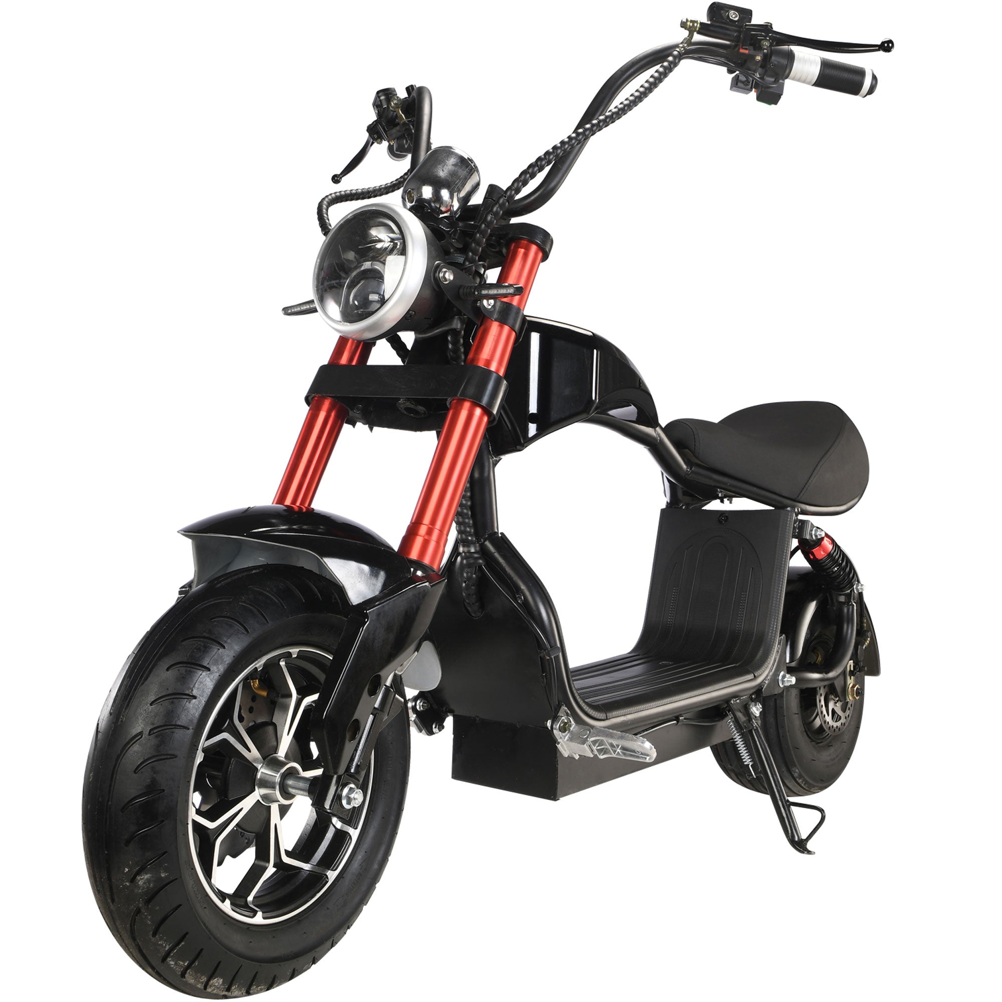 MotoTec Mini Lowboy 48V 800W Lithium Scooter Black