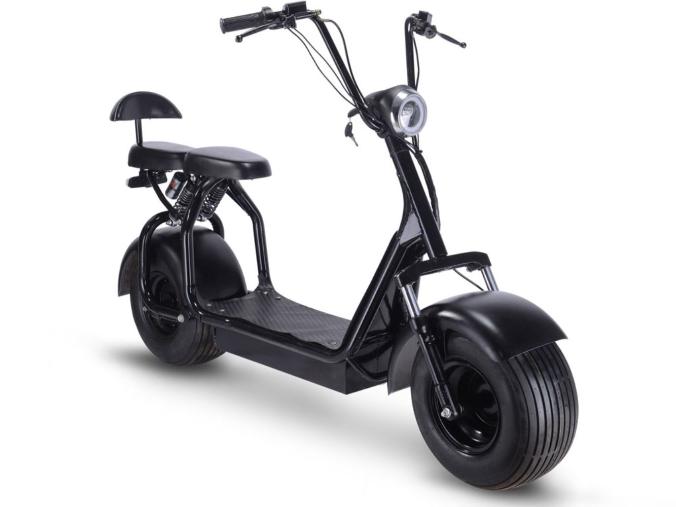 MotoTec Knockout 60V 1000w Electric Scooter Black