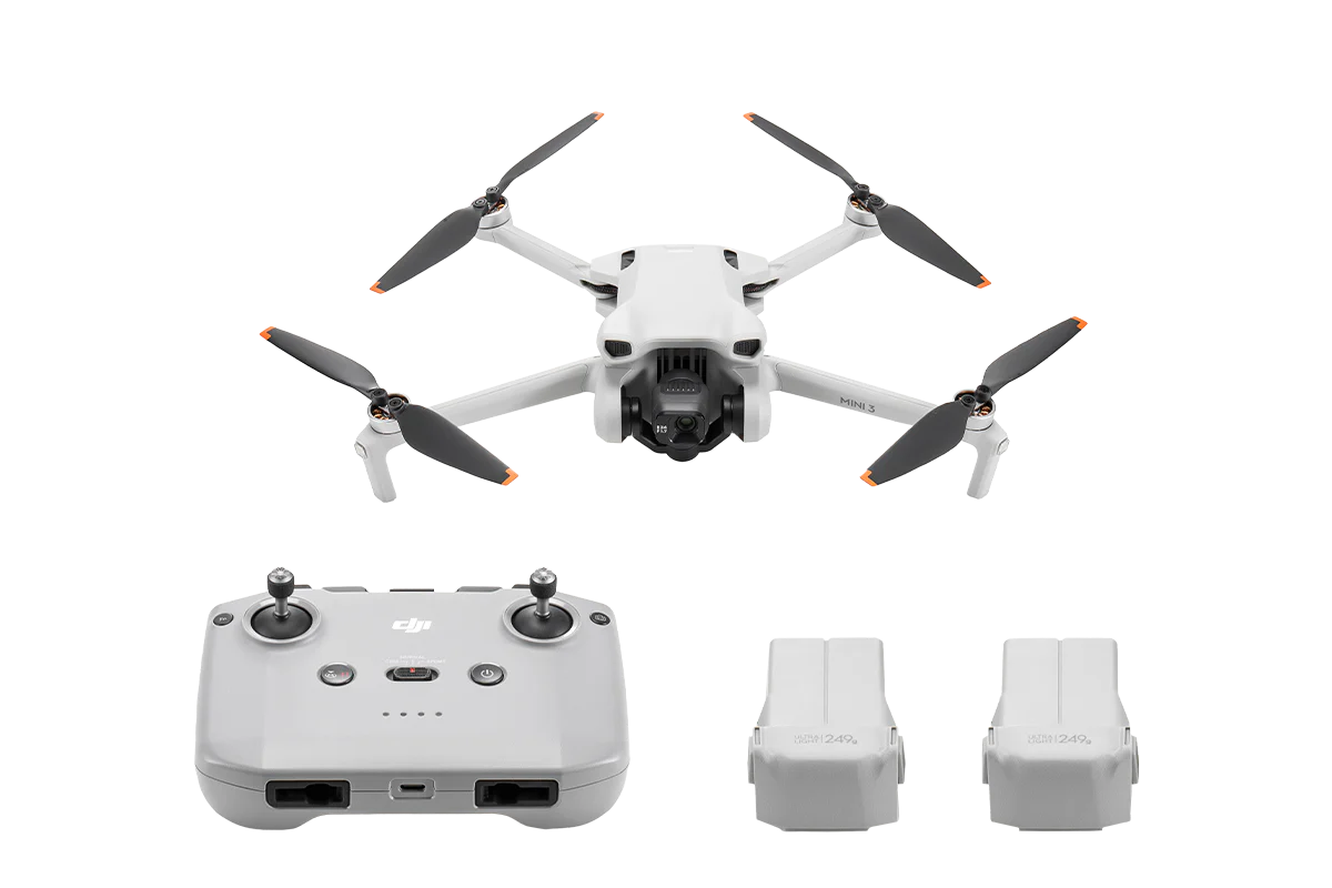 DJI Mini 3 Fly More Combo Camera Drone 4k HDR 38-min Flight