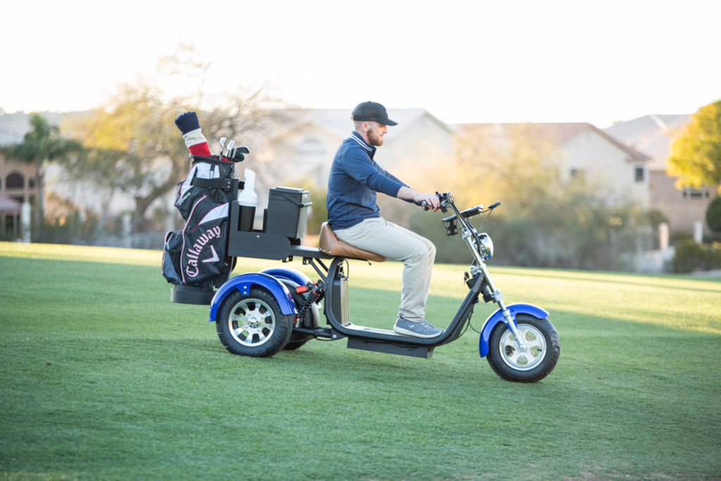 3-Wheel Rebel Golf Scooter (Extended Range)