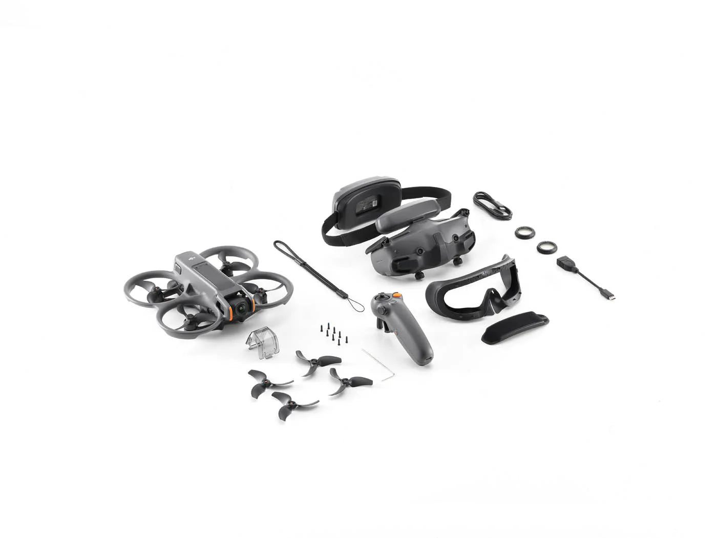 DJI Avata 2 Fly More Combo Single Battery - Includes Goggles 3 and RC Motion 3