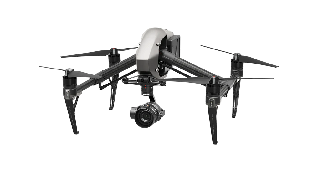 DJI Inspire 2 Advanced Combo with Zenmuse X5S Camera CinemaDNG and Apple ProRes